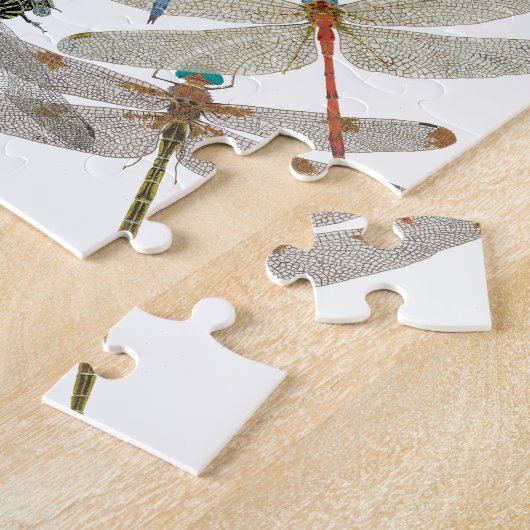Dragonfly Jigzaag Puzzle Legpuzzel (Zijkant)