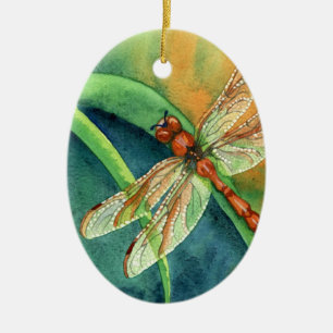 Dragonfly Keramisch Ornament