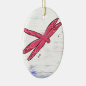 DragonFly Keramisch Ornament (Rechts)