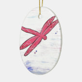 DragonFly Keramisch Ornament (Links)