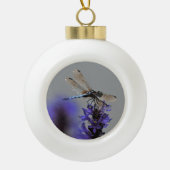 Dragonfly Keramische Bal Ornament (Voorkant)