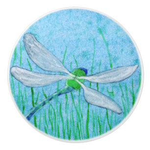 Dragonfly Keramische Knop