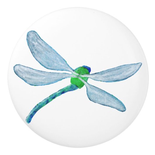 Dragonfly Keramische Knop (Voorkant)