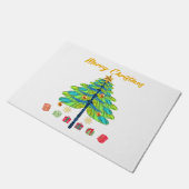 Dragonfly kerstboom - cadeautjes deurmat (Schuin)