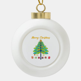 Dragonfly kerstboom - cadeautjes keramische bal ornament