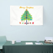 Dragonfly kerstboom - cadeautjes spandoek (Beurs)