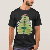 Dragonfly Kerstboom Grappige Dragonfly Lovers XM T-shirt (Voorkant)