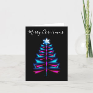 Dragonfly Kerstboom kaart
