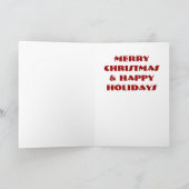 Dragonfly-kerstboom- Naturen Feestdagen Kaart (Binnen)