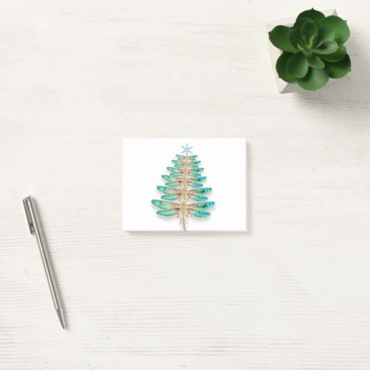Dragonfly Kerstboom Post-it® Notes (Kantoor)