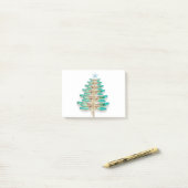 Dragonfly Kerstboom Post-it® Notes (Op bureau)