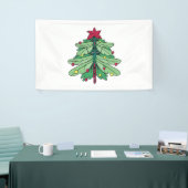 Dragonfly Kerstmis Spandoek (Beurs)