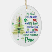 Dragonfly-kerstversiering, Dragonfly-kerstboom Keramisch Ornament (Rechts)