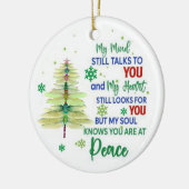 Dragonfly-kerstversiering, Dragonfly-kerstboom Keramisch Ornament (Links)