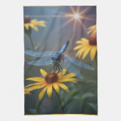 Dragonfly keukenhanddoek (Verticaal)