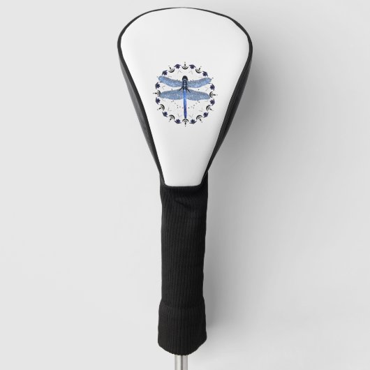 Dragonfly Kleding Dragonfly Sweatshirt Mandala Golfheadcover (Voorkant)