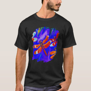 Dragonfly-kleur Dragonflies maken artiest T-shirt
