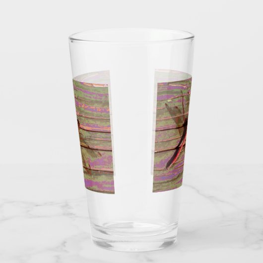 Dragonfly kleurig glas (Rechts)