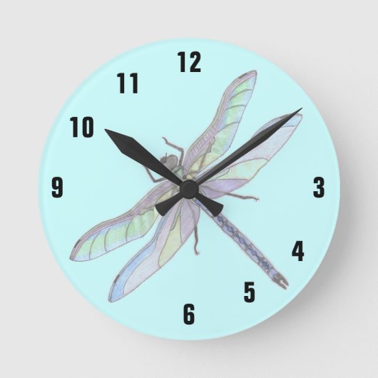 DRAGONFLY klok (Voorkant)