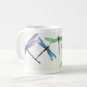 Dragonfly koffie mok (Voorkant links)
