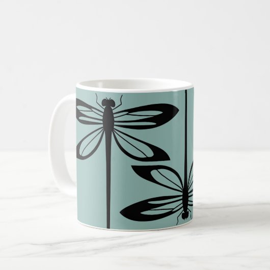 Dragonfly Koffiemok (Voorkant links)