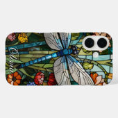 Dragonfly kunst boho bloemen botanisch Case-Mate iPhone case (Achterkant (horizontaal))
