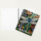 Dragonfly kunst boho bloemen botanisch planner (Display)
