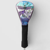 Dragonfly-kunst Golfheadcover (Voorkant)