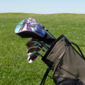 Dragonfly-kunst Golfheadcover (Insitu)