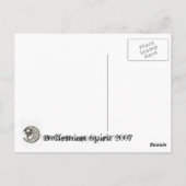 Dragonfly & Lace Briefkaart (Achterkant)