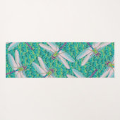 Dragonfly Lady Yoga Mat (Achterkant (horizontaal))