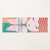 Dragonfly Lady Yoga Mat (Voorkant (horizontaal))