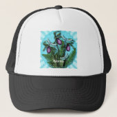 Dragonfly Ladyslipper Trucker Pet (Voorkant)