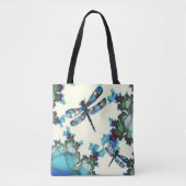Dragonfly Land Canvas tas (Voorkant)