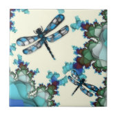 Dragonfly Land Tile Tegeltje (Voorkant)