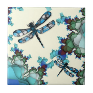 Dragonfly Land Tile Tegeltje