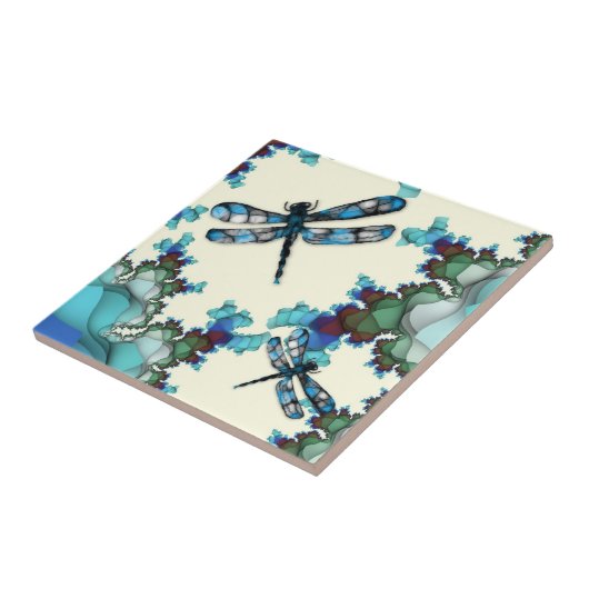 Dragonfly Land Tile Tegeltje (Zijkant)