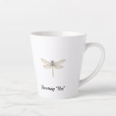 Dragonfly Latte Mug  Mok (Rechts)
