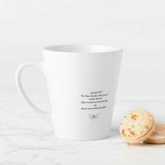 Dragonfly Latte Mug  Mok (In situ)