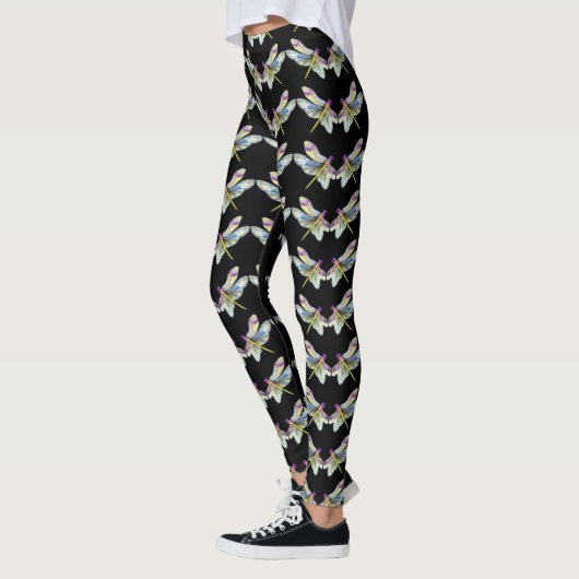 Dragonfly-leggings Leggings (Links)
