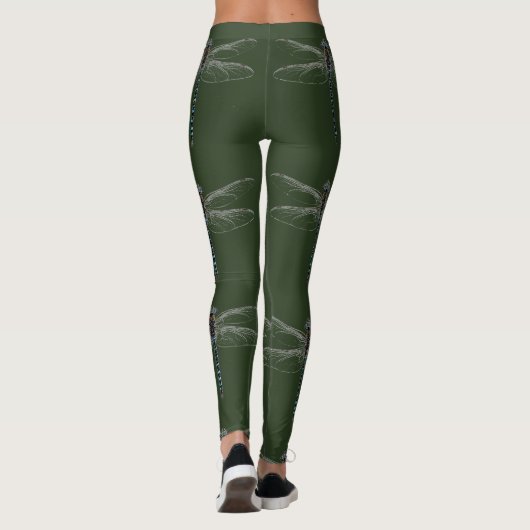 Dragonfly-Leggings Leggings (Achterkant)