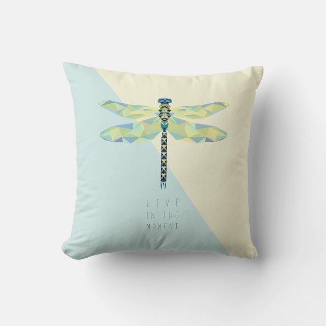 Dragonfly Live op het moment Kussen (Voorkant)
