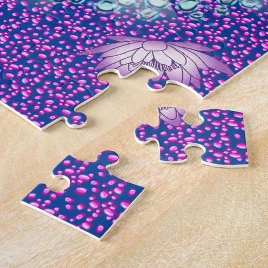 Dragonfly Lotus Legpuzzel (Zijkant)