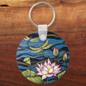 DRAGONFLY LOTUS SLEUTELHANGER (Voorkant)