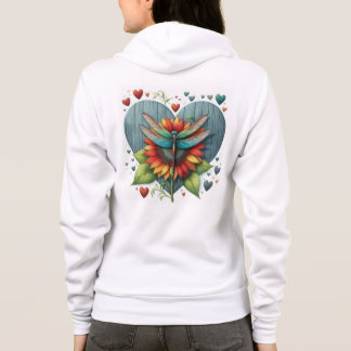 Dragonfly Love Hoodie