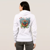 Dragonfly Love Hoodie (Achterkant volledig)