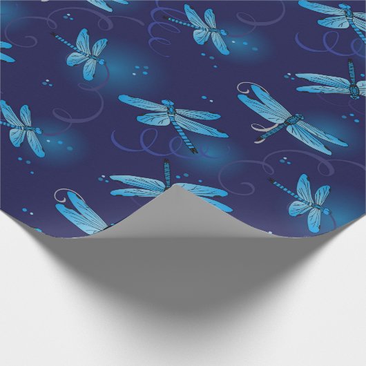 Dragonfly Lover Natuur Thema Dragonflies Print Cadeaupapier (Hoek)