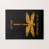 Dragonfly Lover| Niet iedereen die de wand kwijt i Legpuzzel (Horizontaal)