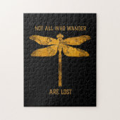 Dragonfly Lover| Niet iedereen die de wand kwijt i Legpuzzel (Verticaal)