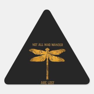 Dragonfly Lover| Niet iedereen die de wand kwijt i Sticker